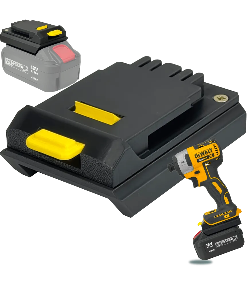 ADAPTER PRZEJŚCIÓWKA Z DEWALT DO BATERII AKUMULATORA GRAPHITE 18V 