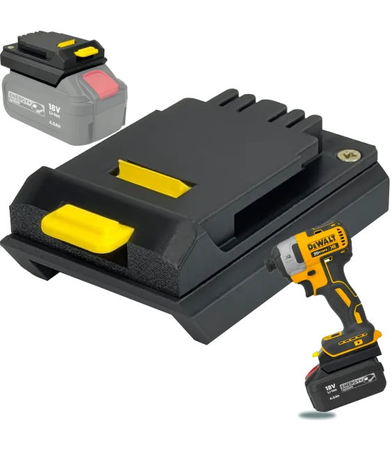 ADAPTER PRZEJŚCIÓWKA Z DEWALT DO BATERII AKUMULATORA GRAPHITE 18V 