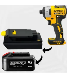 ADAPTER PRZEJŚCIÓWKA Z DEWALT DO BATERII AKUMULATORA GRAPHITE 18V 