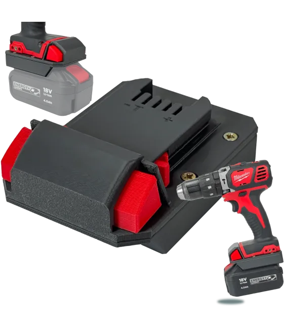 ADAPTER PRZEJŚCIÓWKA Z MILWAUKEE M18 DO BATERII AKUMULATORA GRAPHITE 18V 