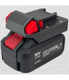 ADAPTER PRZEJŚCIÓWKA Z MILWAUKEE M18 DO BATERII AKUMULATORA GRAPHITE 18V 