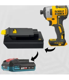 ADAPTER PRZEJŚCIÓWKA Z DEWALT 18V DO BATERII AKUMULATORA ERBAUER EXT 18V 