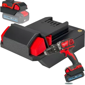 ADAPTER PRZEJŚCIÓWKA Z MILWAUKEE 18V DO BATERII AKUMULATORA ERBAUER EXT 18V 