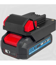 ADAPTER PRZEJŚCIÓWKA Z MILWAUKEE 18V DO BATERII AKUMULATORA ERBAUER EXT 18V 