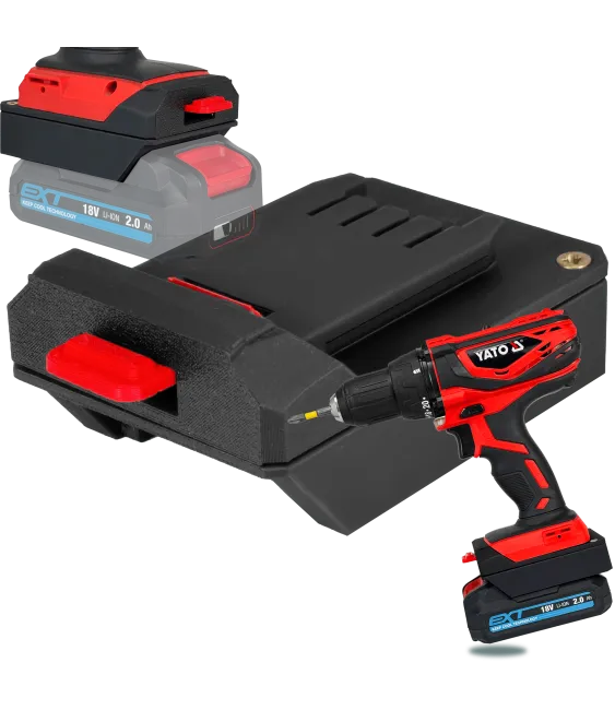 DAPTER Z NARZĘDZIA YATO 18V DO BATERII AKUMULATORA ERBAUER EXT 18V 