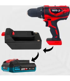 DAPTER Z NARZĘDZIA YATO 18V DO BATERII AKUMULATORA ERBAUER EXT 18V 