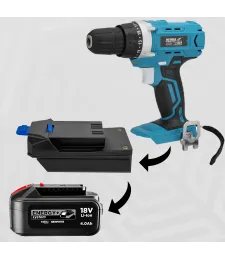 ADAPTER PRZEJŚCIÓWKA Z DEDRA 18V DO BATERII AKUMULATORA GRAPHITE 18V 