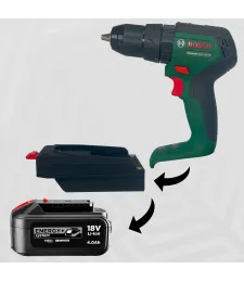 ADAPTER PRZEJŚCIÓWKA Z BOSCH PBA 18V DO BATERII AKUMULATORA GRAPHITE 18V 