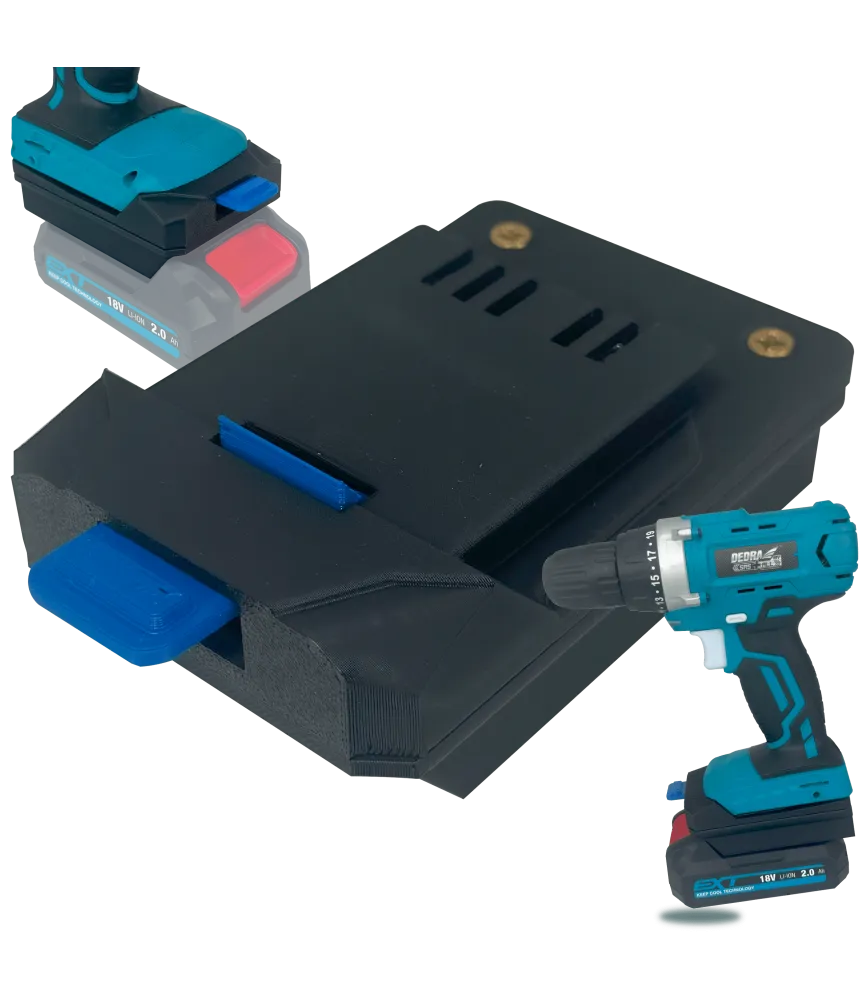 ADAPTER Z DEDRA 18V DO BATERII AKUMULATORA ERBAUER EXT 18V 