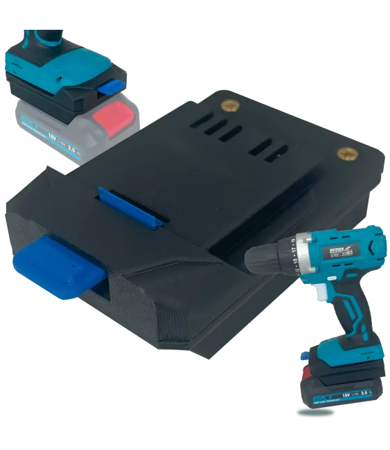 ADAPTER Z DEDRA 18V DO BATERII AKUMULATORA ERBAUER EXT 18V 
