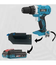ADAPTER Z DEDRA 18V DO BATERII AKUMULATORA ERBAUER EXT 18V 