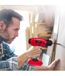 ROZBUDOWANY DOMOWY ZESTAW NARZĘDZI DLA MAJSTERKOWICZA Z WKRĘTARKĄ 