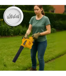 AKUMULATOROWA DMUCHAWA OGRODOWA DO LIŚCI ODKURZACZ DO BATERII DEWALT 