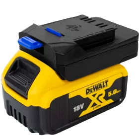 ADAPTER PRZEJŚCIÓWKA Z NARZĘDZIA DEDRA SAS+ALL 18V DO BATERII AKUMULATORA DEWALT XR 18V 