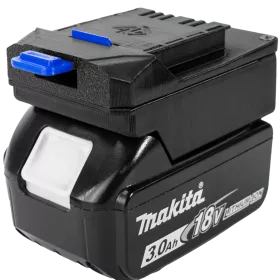 ADAPTER PRZEJŚCIÓWKA Z NARZĘDZIA DEDRA SAS+ALL 18V DO BATERII AKUMULATORA MAKITA LXT 18V 