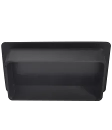 uzáver / koniec ventilačného kanála 110x55 čierny