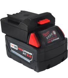 ADAPTER PRZEJŚCIÓWKA Z NARZĘDZIA YATO 18V DO BATERII AKUMULATORA MILWAUKEE M18 18V 