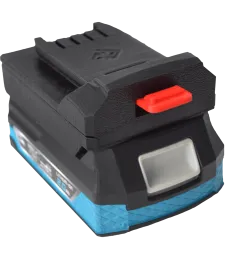 ADAPTER PRZEJŚCIÓWKA Z NARZĘDZIA YATO 18V DO BATERII AKUMULATORA DEDRA SAS+ALL 18V 