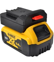 ADAPTER PRZEJŚCIÓWKA Z NARZĘDZIA YATO 18V DO BATERII AKUMULATORA DEWALT XR 18V 