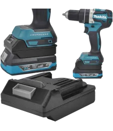 ADAPTER PRZEJŚCIÓWKA NARZĘDZIE MAKITA LXT 18V DO BATERII DEDRA SAS+ALL 18V