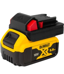 ADAPTER PRZEJŚCIÓWKA Z BATERI DEWALT XR 18V NA NARZĘDZIA MILWAUKEE M18 