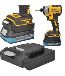 ADAPTER PRZEJŚCIÓWKA Z NARZĘDZIA DEWALT XR 18V DO BATERII DEDRA SAS+ALL 18V 
