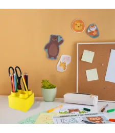 ORGANIZÉR LEGO DRŽIAK NA PODLOŽKY ŽLTÝ
