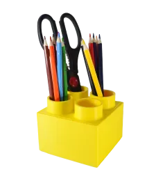 ORGANIZÉR LEGO DRŽIAK NA PODLOŽKY ŽLTÝ
