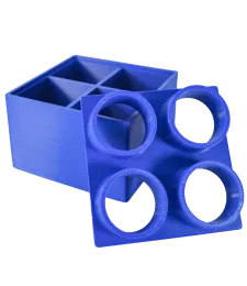 ORGANIZÉR Z BLOKOV LEGO MODRÝ