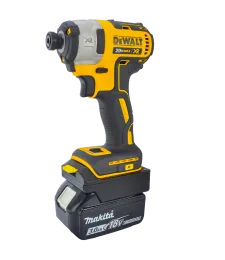 ADAPTER PRZEJŚCIÓWKA Z BATERI MAKITA 18V NA NARZĘDZIA DEWALT 18V XR 