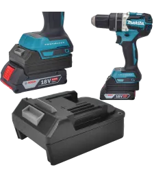ADAPTER PRZEJŚCIÓWKA Z BATERI BOSCH 18V NA NARZĘDZIA MAKITA 18V LXT 