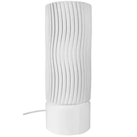 STYLOWA LAMPA NOCNA 27CM NOWOCZESNA BIAŁA 