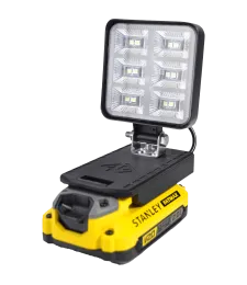 STANLEY V20 FATMAX LED HALOGÉNOVÁ PRACOVNÁ BATÉRIOVÁ LAMPA - Czarny