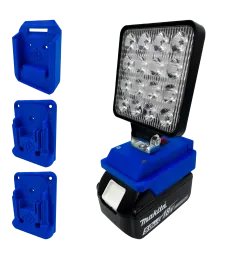 Lampa do MAKITA uchwyt 2x narzędzia 1x uchwyt na akumulator 