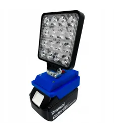 Lampa do MAKITA uchwyt 2x narzędzia 1x uchwyt na akumulator 
