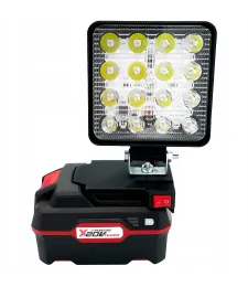Lampa do PARKSIDE uchwyt 2x narzędzia 1x uchwyt na akumulator 