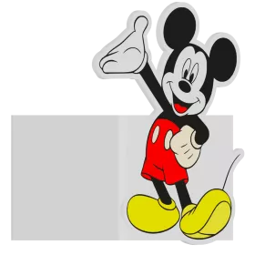 DETSKÝ DRŽIAK NA CERUZKY NA STÔL - MICKEY MOUSE