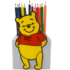 ORGANIZER NA KREDKI KUBUŚ PUCHATEK PRZYBORNIK NA BIURKO 
