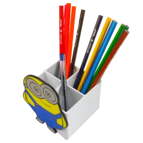 ORGANIZER NA KREDKI MINIONEK BOB MINIONKI POJEMNIK NA BIURKO DLA DZIECKA 