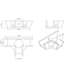 STOLÁRSKE UHLOVÉ SKĽUČOVADLO TRETIA RUKA