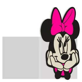 ORGANIZER NA KREDKI MYSZKA MINNIE PRZYBORNIK NA BIURKO DZIECKO DUŻY 