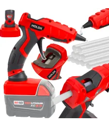 Pistolet do Kleju na Gorąco do Baterii Milwaukee 18V Klej GRATIS 