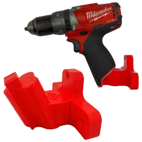 UCHWYT DO MILWAUKEE M12 12V NA NARZĘDZIA CZERWONY 