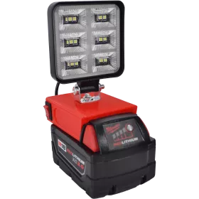 LAMPA DO BATERII MILWAUKEE M18 18V LED HALOGEN ROBOCZY 