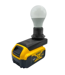 LAMPA ROBOCZA NA ŻARÓWKĘ DO BATERII AKUMULATORA DEWALT 18V 