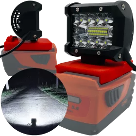 LAMPA ROBOCZA DO HILTI B22 HALOGEN LAMPKA 18V MAX 