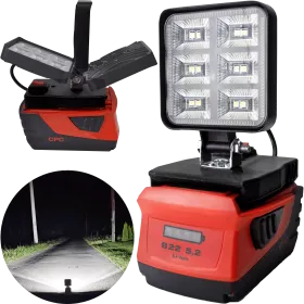 LAMPA DO BATERII HILTI B22 LED HALOGEN ROBOCZY 