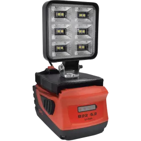 LAMPA DO BATERII HILTI B22 LED HALOGEN ROBOCZY 