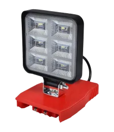 HILTI BATÉRIE LAMPA B22 VIEDOL HALOGÉNOVÉ PRACOVNÉ SVETLO - Czerwony