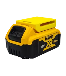 Držiak na opasok pre 18 V batérie Dewalt - Żółty